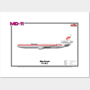 McDonnell Douglas MD-11 - Martinair (Art Print) Posters and Art